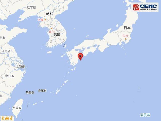 日本九州岛海域地震，影响及后续观察